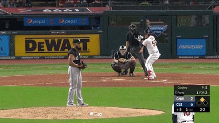 Cordero's changeup in 2019.